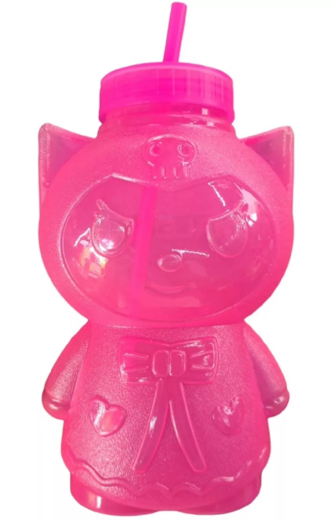 Kuromi Kitty chela Popote Cup Vaso Michelada Party 1L Random Colors (10 Cups)