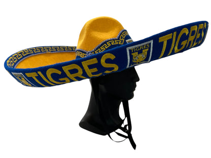 Tigres UANL Futbol Soccer Mexican Charro Hat Sombrero Mariachi Adult One Size