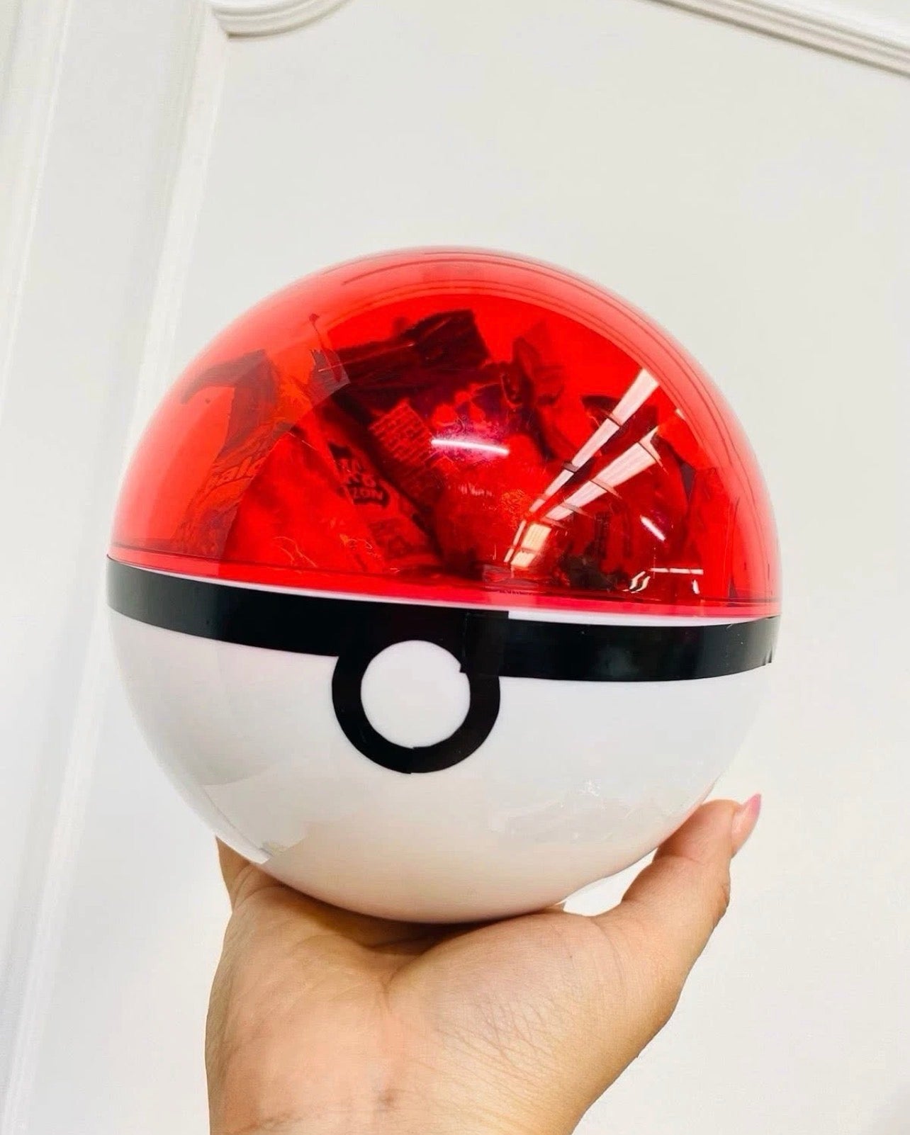 Pokemon Pokeball Dulcero Birthday Party Candy Favor 10 Pokeballs