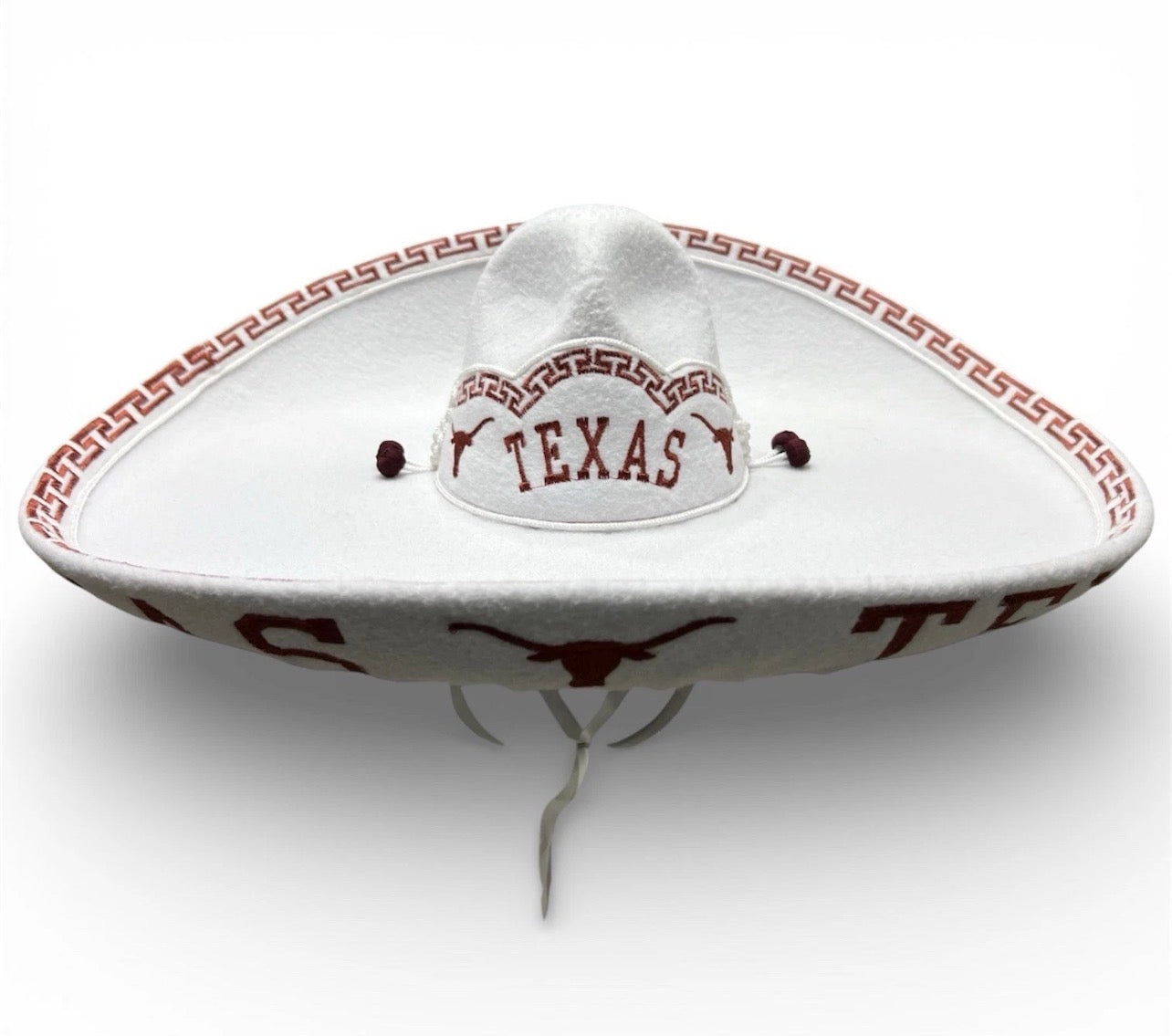 Texas Longhorns Austin UT Mexican Charro Hat Sombrero Mariachi Adult Unisex One Size