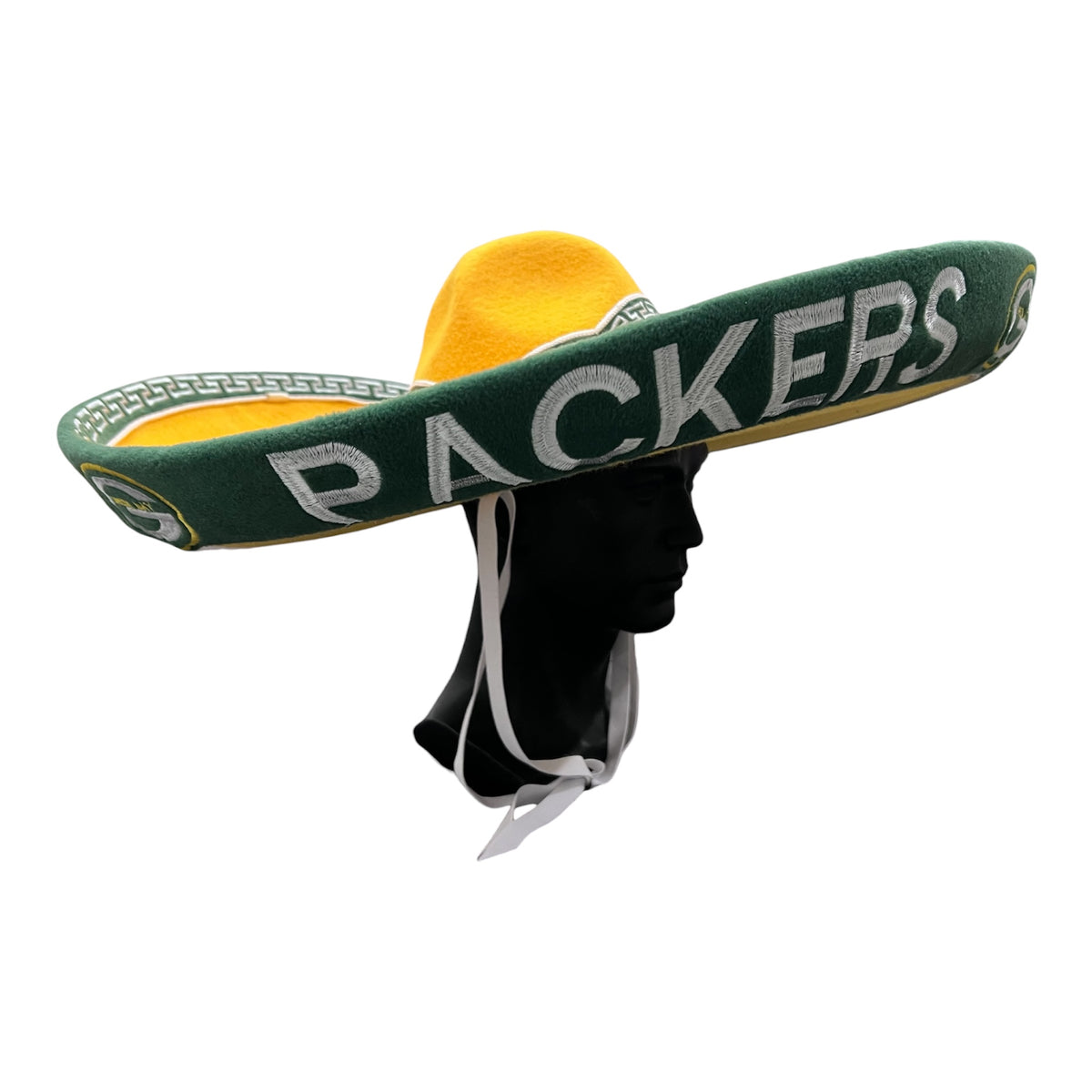 Green Bay Packers Mexican Charro Hat Sombrero Mariachi Adult One Size
