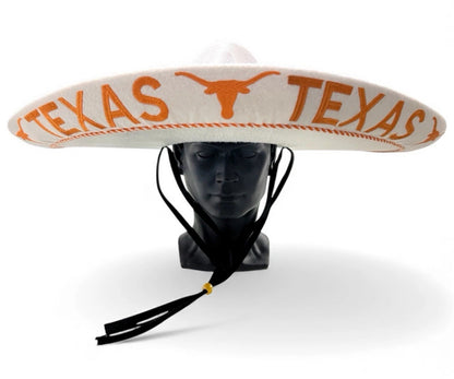 Texas Longhorns Austin UT Mexican Charro Hat Sombrero Mariachi Adult Unisex One Size