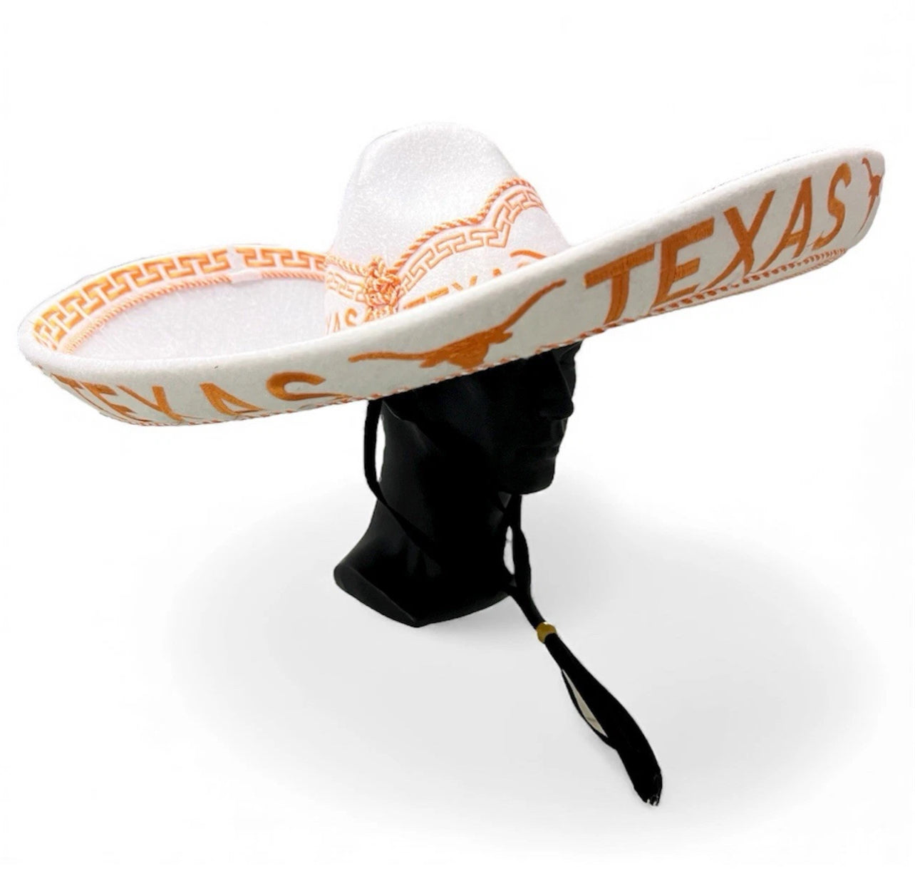 Texas Longhorns Austin UT Mexican Charro Hat Sombrero Mariachi Adult Unisex One Size