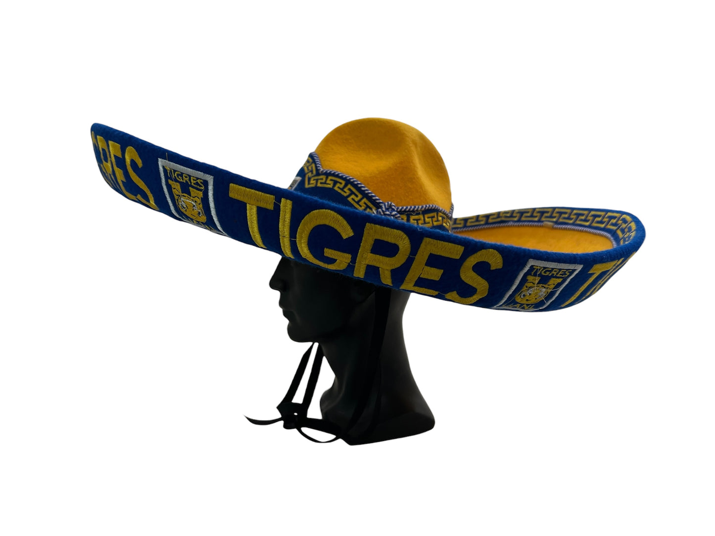 Tigres UANL Futbol Soccer Mexican Charro Hat Sombrero Mariachi Adult One Size