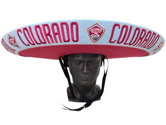 Colorado Rapids Soccer Mexican Charro Hat Sombrero Mariachi Adult One Size MLS