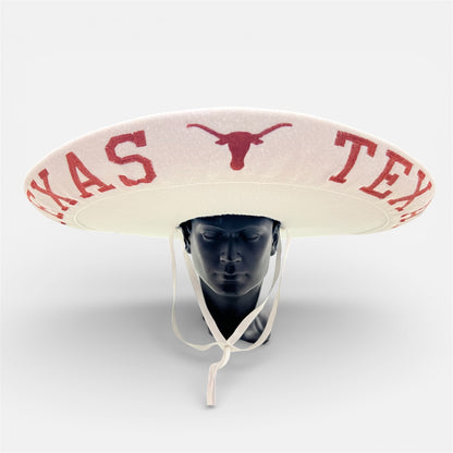 Texas Longhorns Austin UT Mexican Charro Hat Sombrero Mariachi Adult Unisex One Size