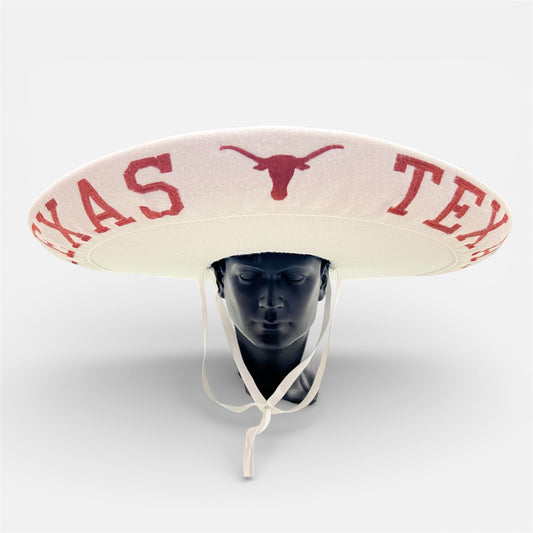 Texas Longhorns Austin UT Mexican Charro Hat Sombrero Mariachi Adult Unisex One Size