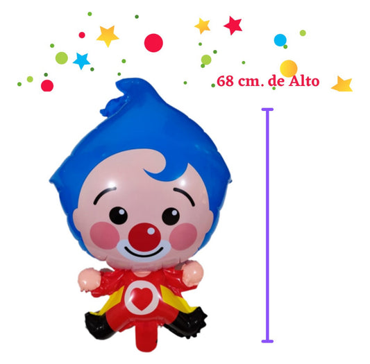 12 Pcs. Balloons Globos de Payasito 68cm. Fiesta Cumpleaños Birthday Party
