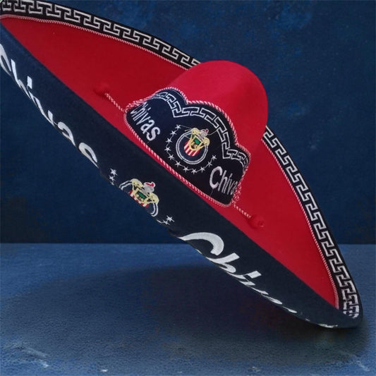 Chivas de Guadalajara Mexican Charro Hat Sombrero Mariachi Adult One Size